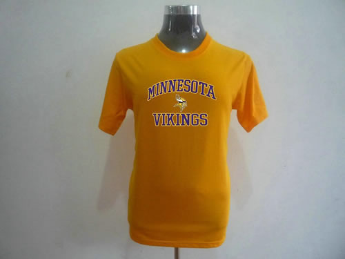 minnesota vikings t-shirts yellow