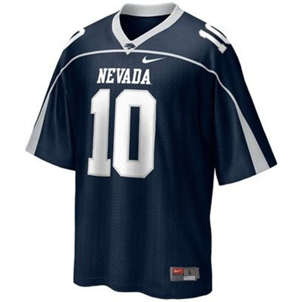 nevada wolf pack 10 colin kaepernick blue football jersey