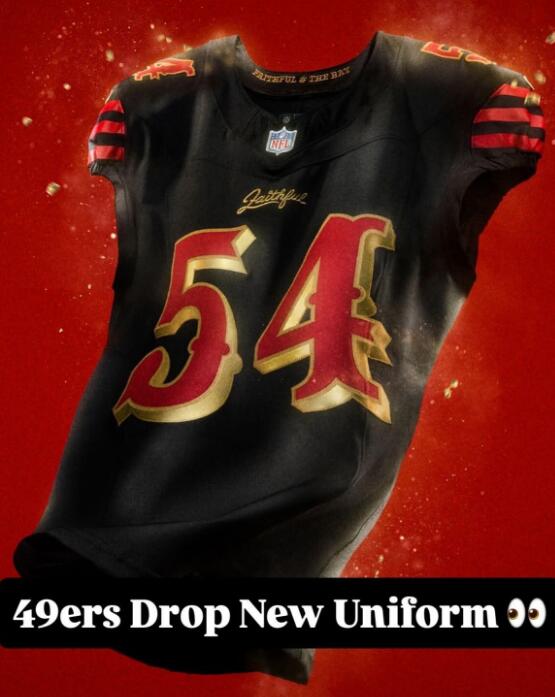 new “rivalary Uniforms San Francisco 49ers