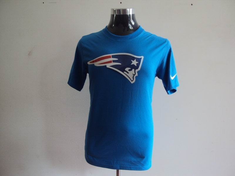 new england patriots sideline legend authentic logo dri-fit t-shirt l.blue