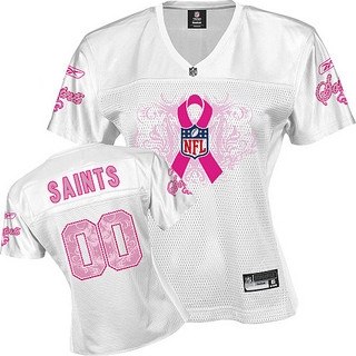 new orleans saints 2010 breast cancer awareness fashion jersey