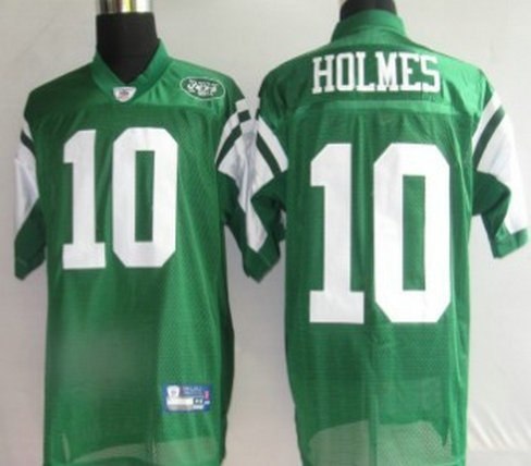 new york jets #10 holmes youth green jersey