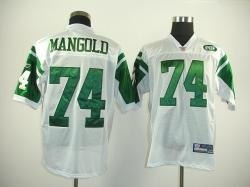 new york jets #74 mangold white jerseys
