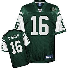 new york jets 16# brad smith green jerseys