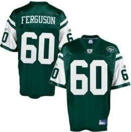 new york jets 60 ferguson green jersey