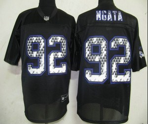 nfl baltimore ravens 92 ngata black united sideline jerseys