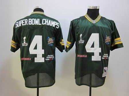 nfl green bay packers #4 super bowl champs throwback