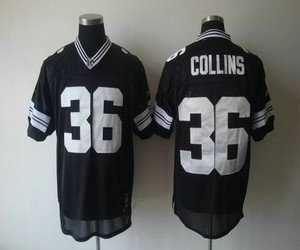 nfl jerseys green bay packers #36 collins black[white