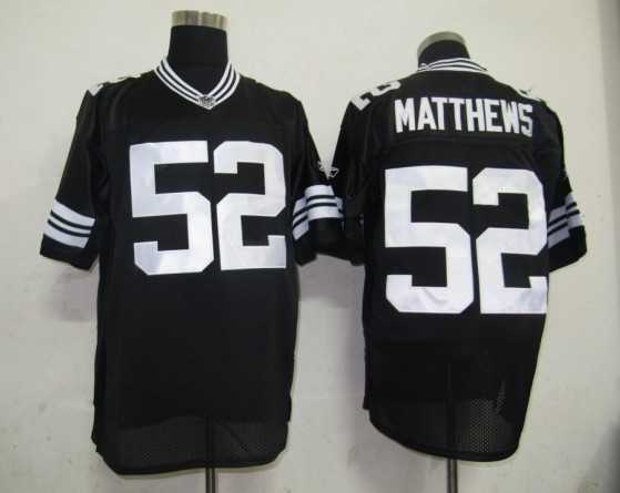 nfl jerseys green bay packers 52 matthews black