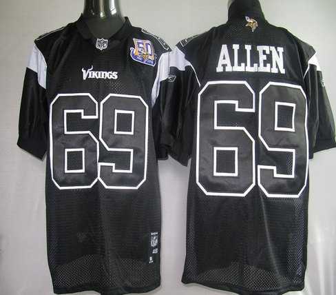 nfl jerseys minnesota vikings 69 jared aleen black