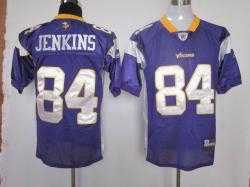 nfl minnesota vikings jenkins purple jersey 84#