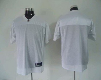 nfl oakland raiders blank white jersey