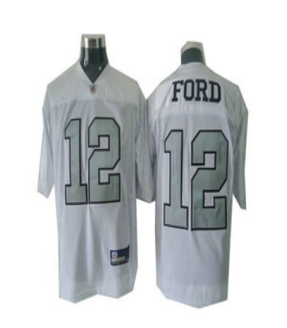 oakland raiders 12 jacoby ford jerseys white