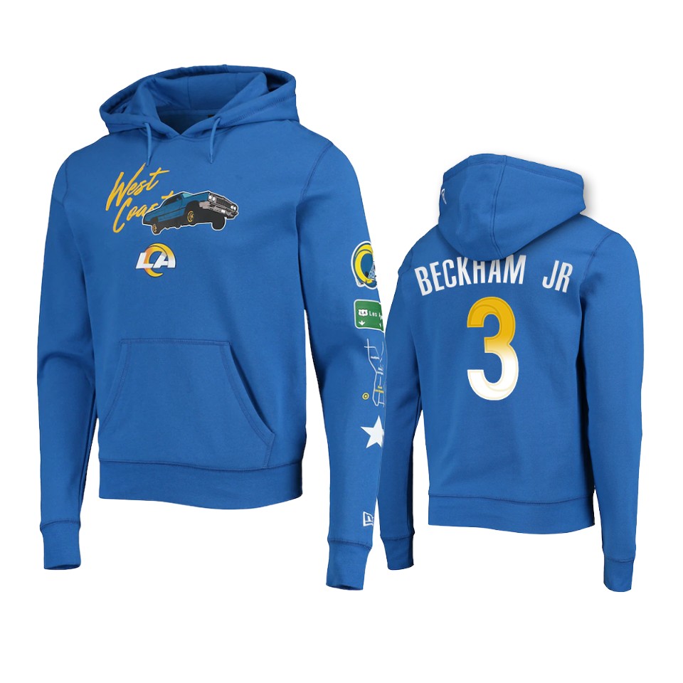 odell beckham jr. rams royal city transit hoodie