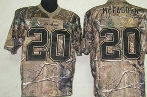 okaland raiders 20 darren mcfadden realtree jerseys