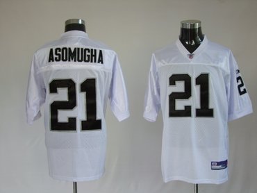 okaland raiders 21 asomugha white