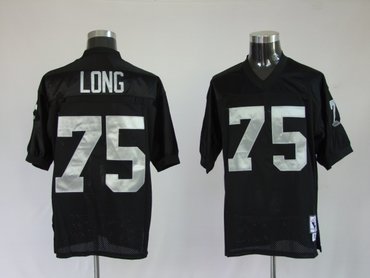 okaland raiders 75 howie long black