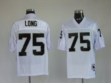 okaland raiders 75 howie long white