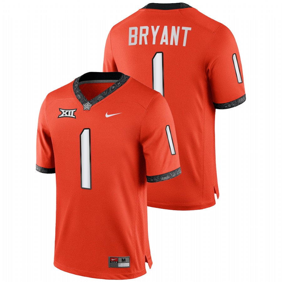 oklahoma state cowboys dez bryant orange college football nfl alumni jersey
