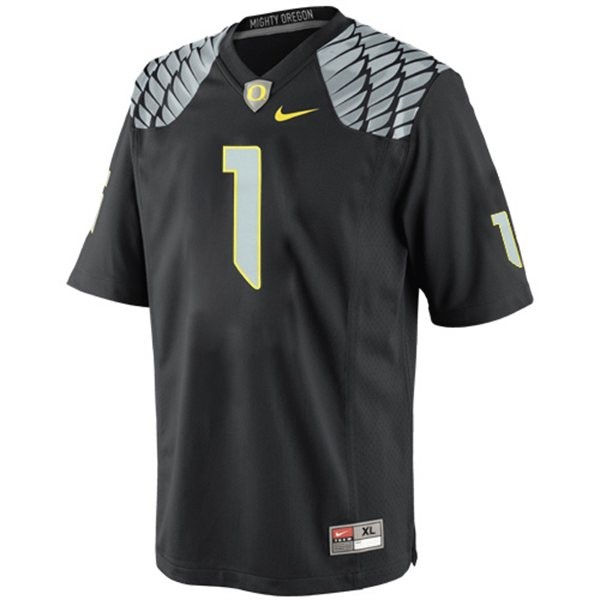oregon ducks 1 josh huff black football jersey
