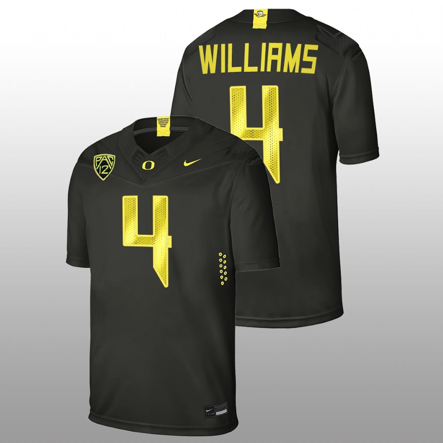 oregon ducks bennett williams black college football men jersey