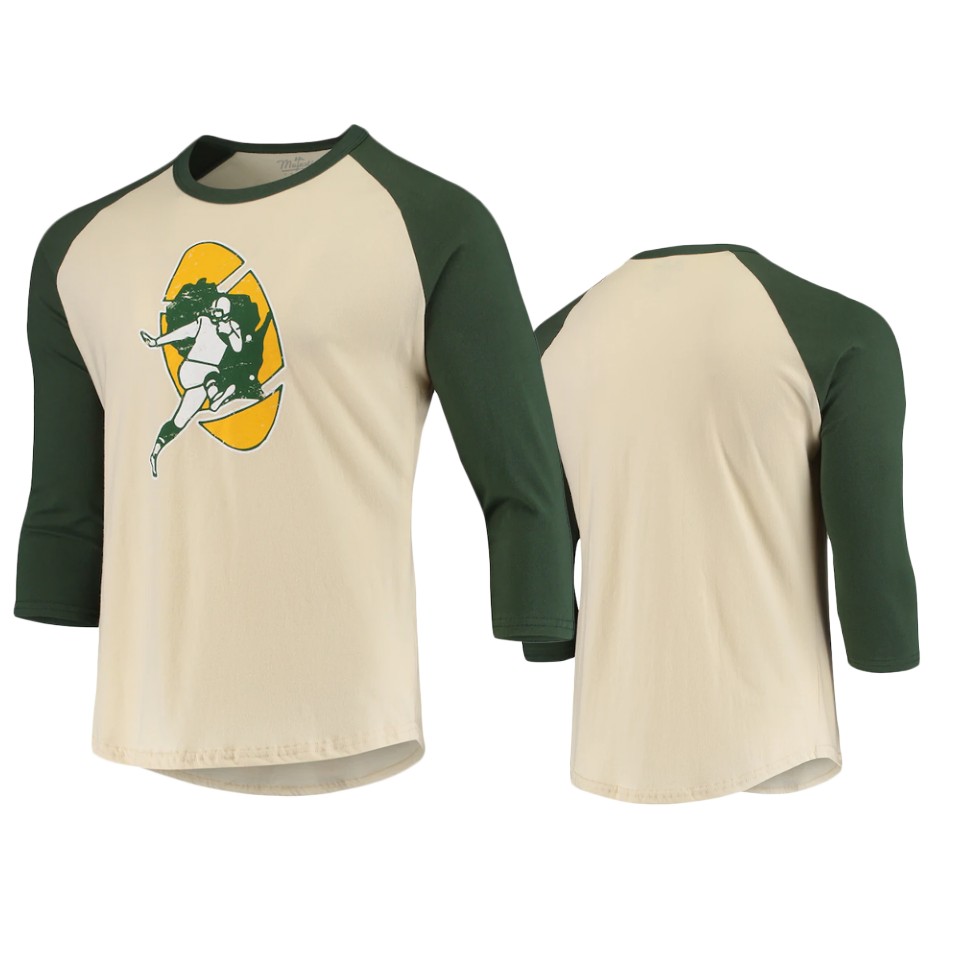 packers cream green gridiron classics t shirt