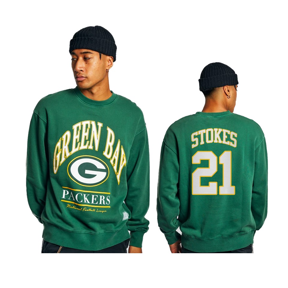 packers eric stokes green vintage sweatshirt