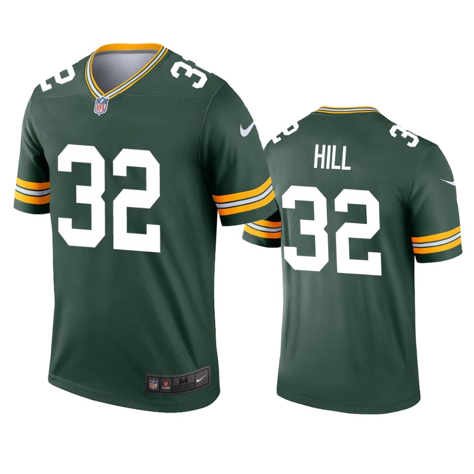 packers kylin hill green legend jersey
