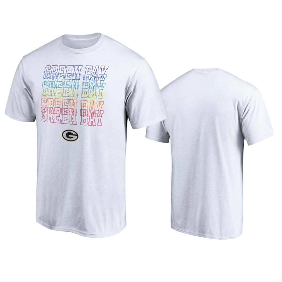 packers white city pride t shirt