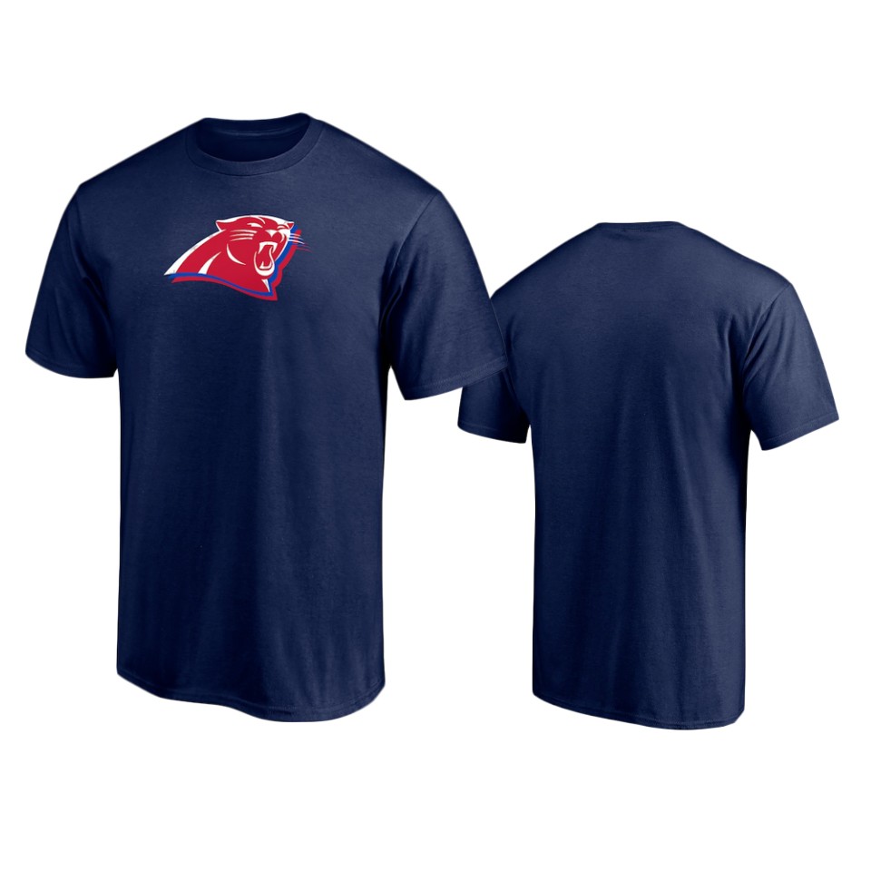 panthers navy red white and team t shirt
