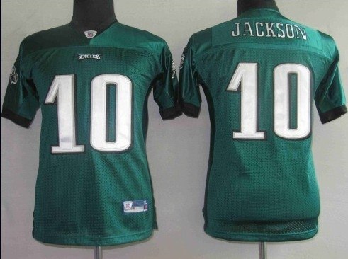 philadelphia eagles 10 desean jackson green [kids