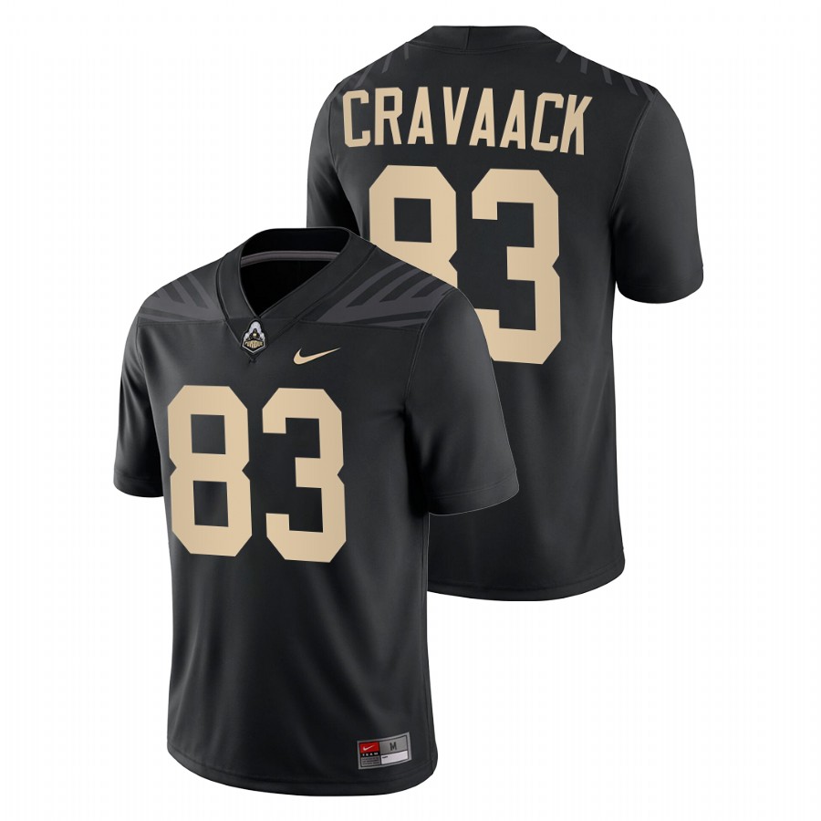 purdue boilermakers jack cravaack black college football jersey