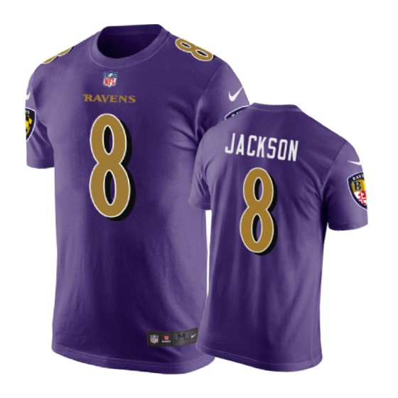 purple lamar jackson t shirt