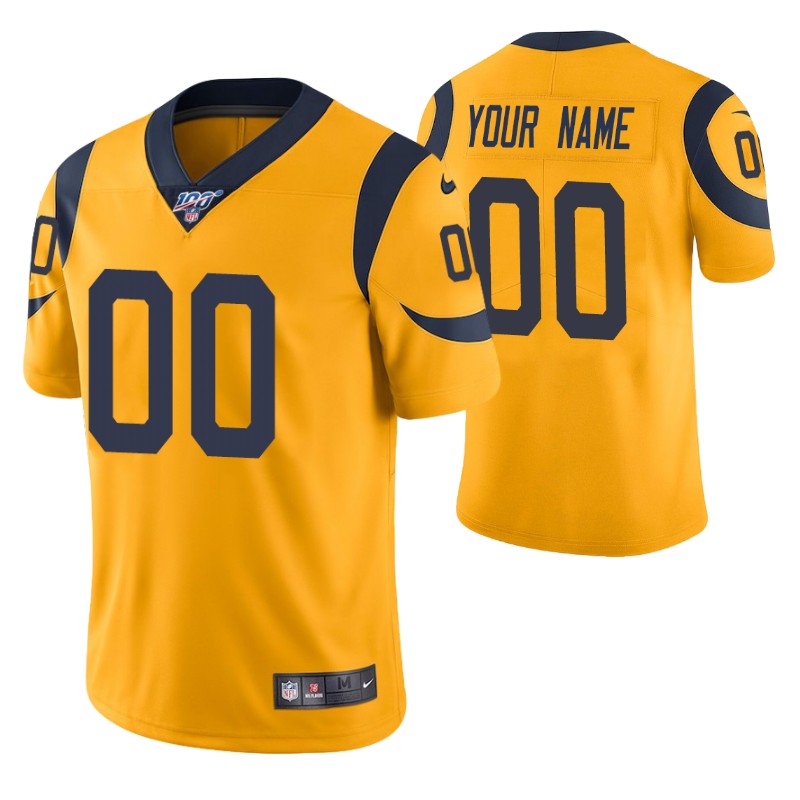 rams-custom-jersey-100th-season-color-rush