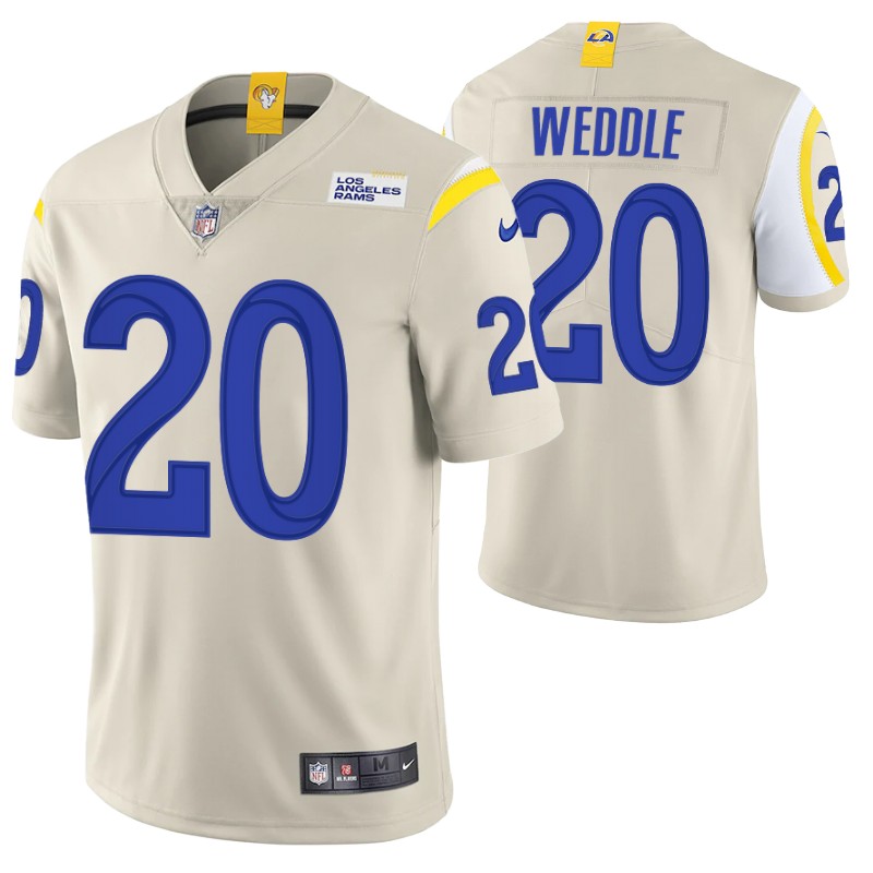 rams-eric-weddle-vapor-limited-bone-jersey-men