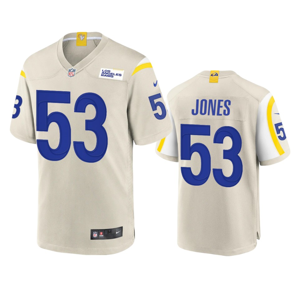rams ernest jones game bone jersey