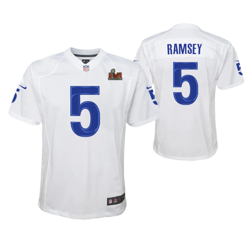 rams-jalen-ramsey-super-bowl-lvi-white-jersey-youth