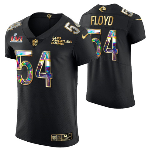rams-leonard-floyd-super-bowl-lvi-champions-jersey-golden-editon-black