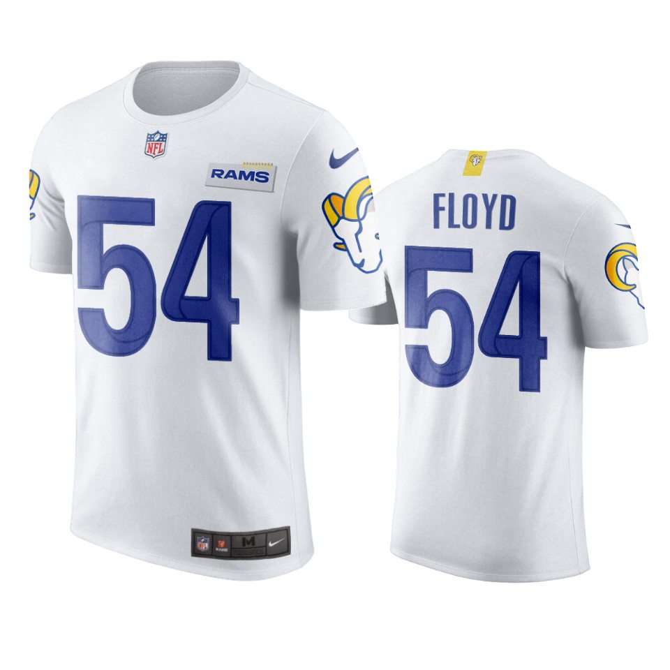 rams leonard floyd white t shirt
