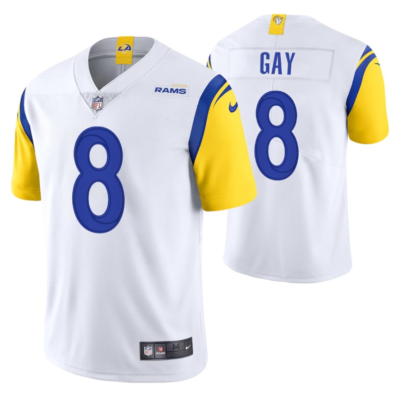 rams-matt-gay-vapor-limited-white-jersey-men