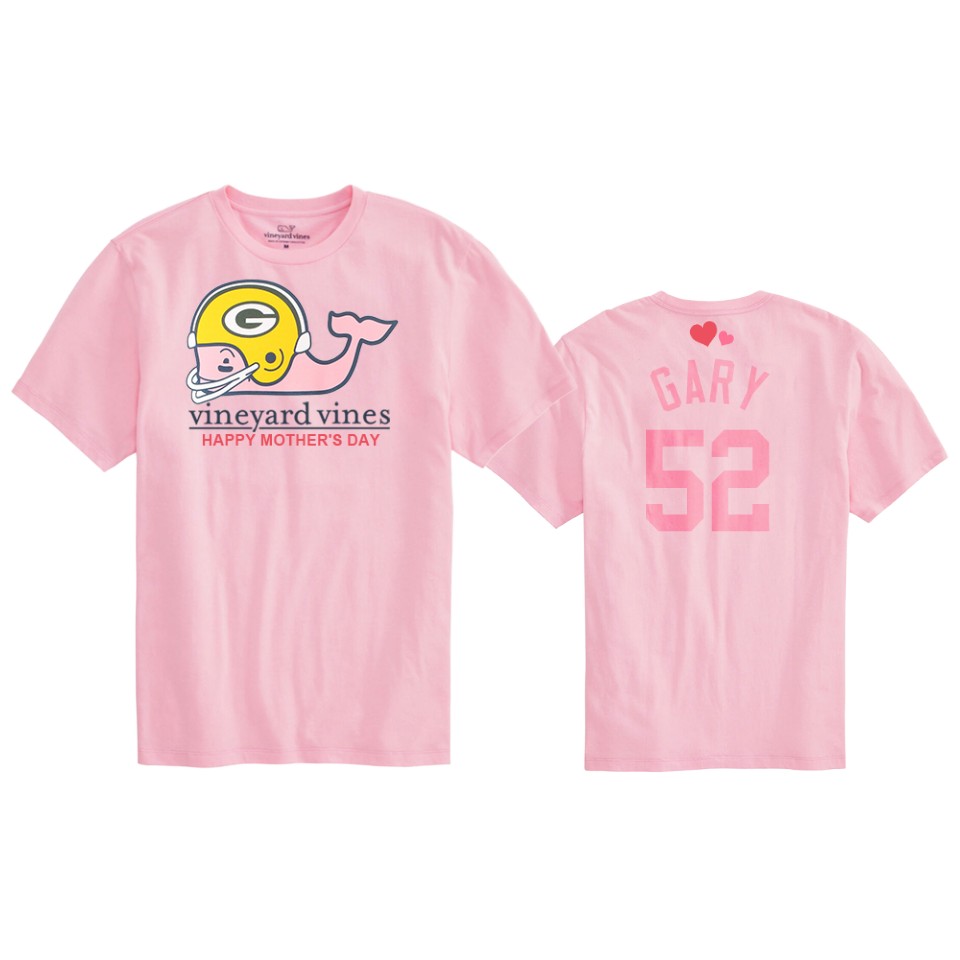 rashan gary packers pink mother's day t shirt