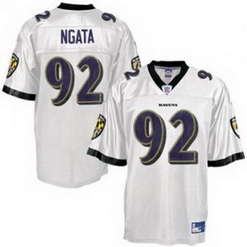 ravens 92 ngata white jerseys youth jersy
