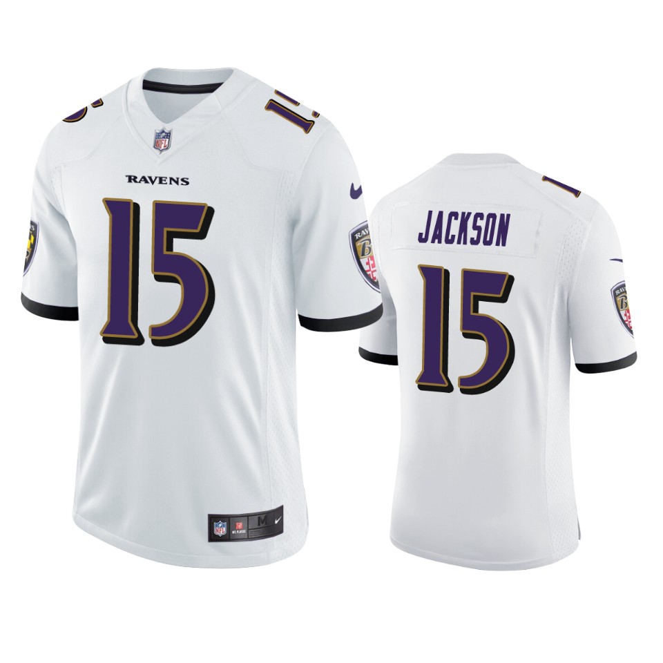 ravens desean jackson white vapor limited jersey