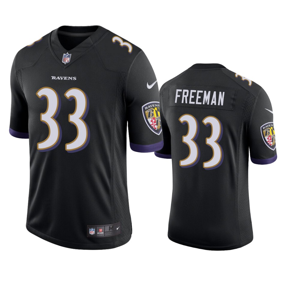 ravens devonta freeman black vapor jersey