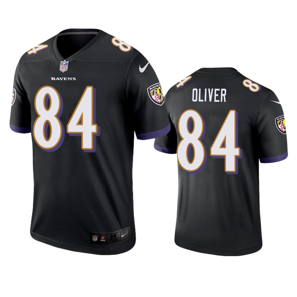 ravens josh oliver black legend jersey