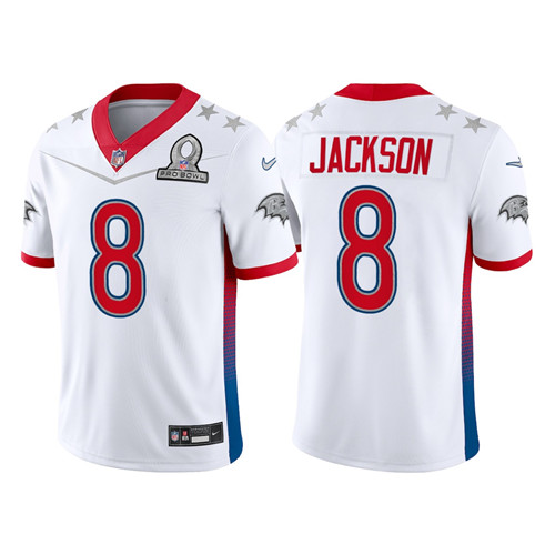 ravens-lamar-jackson-2022-afc-pro-bowl-white-game-jersey