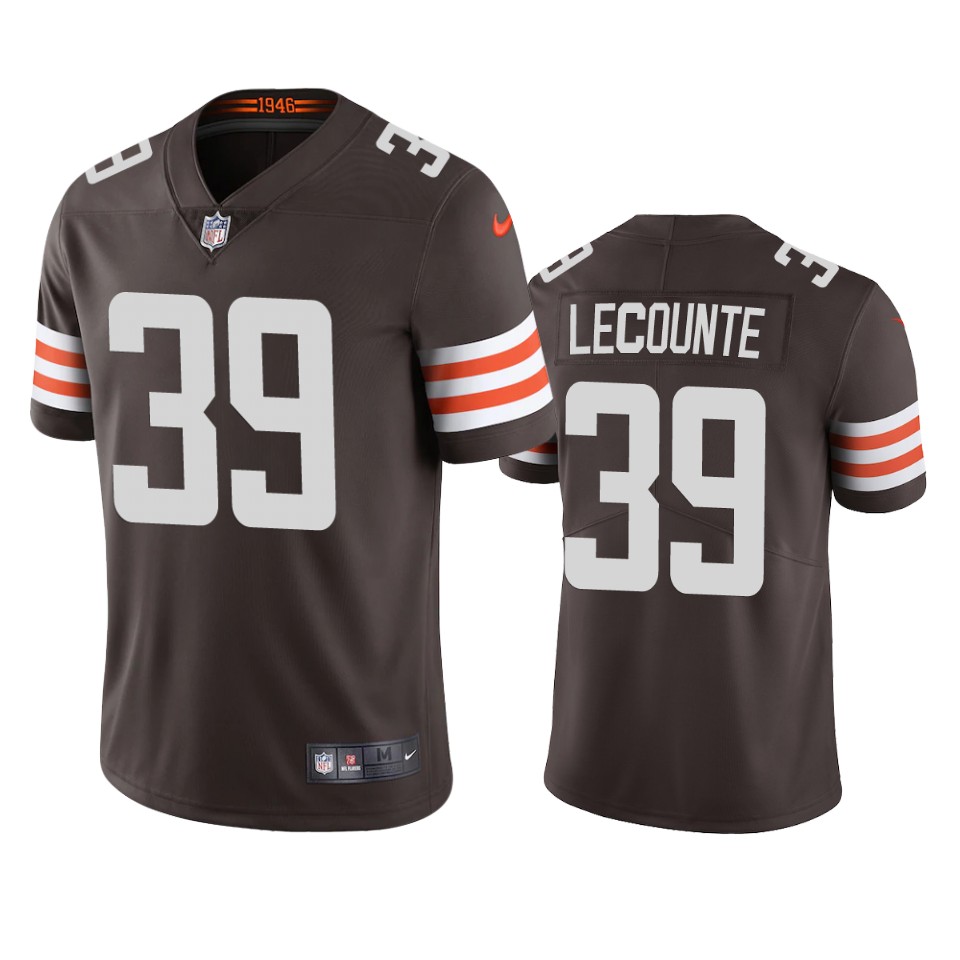 richard lecounte browns brown vapor jersey