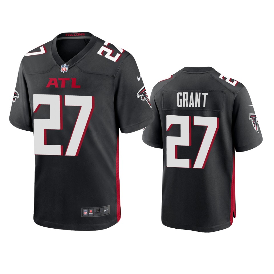richie-grant-falcons-black-game-jersey