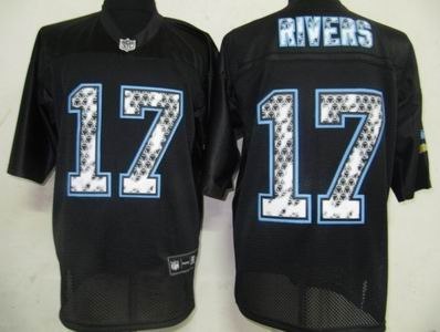 san diego charger 17 philip rivers black united sideline