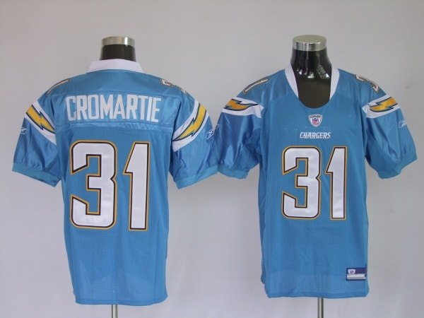 san diego chrger 31 antonio cromatie babay blue